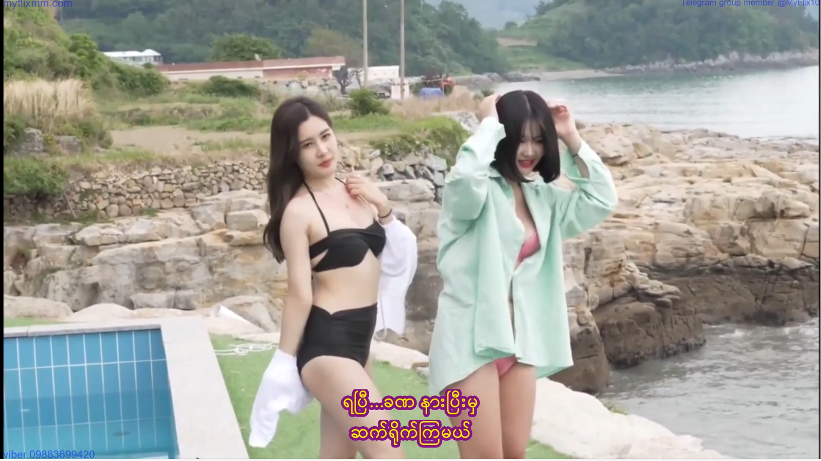 G Cup Bikini Model Being Inserted While Taking A Photo MMSub